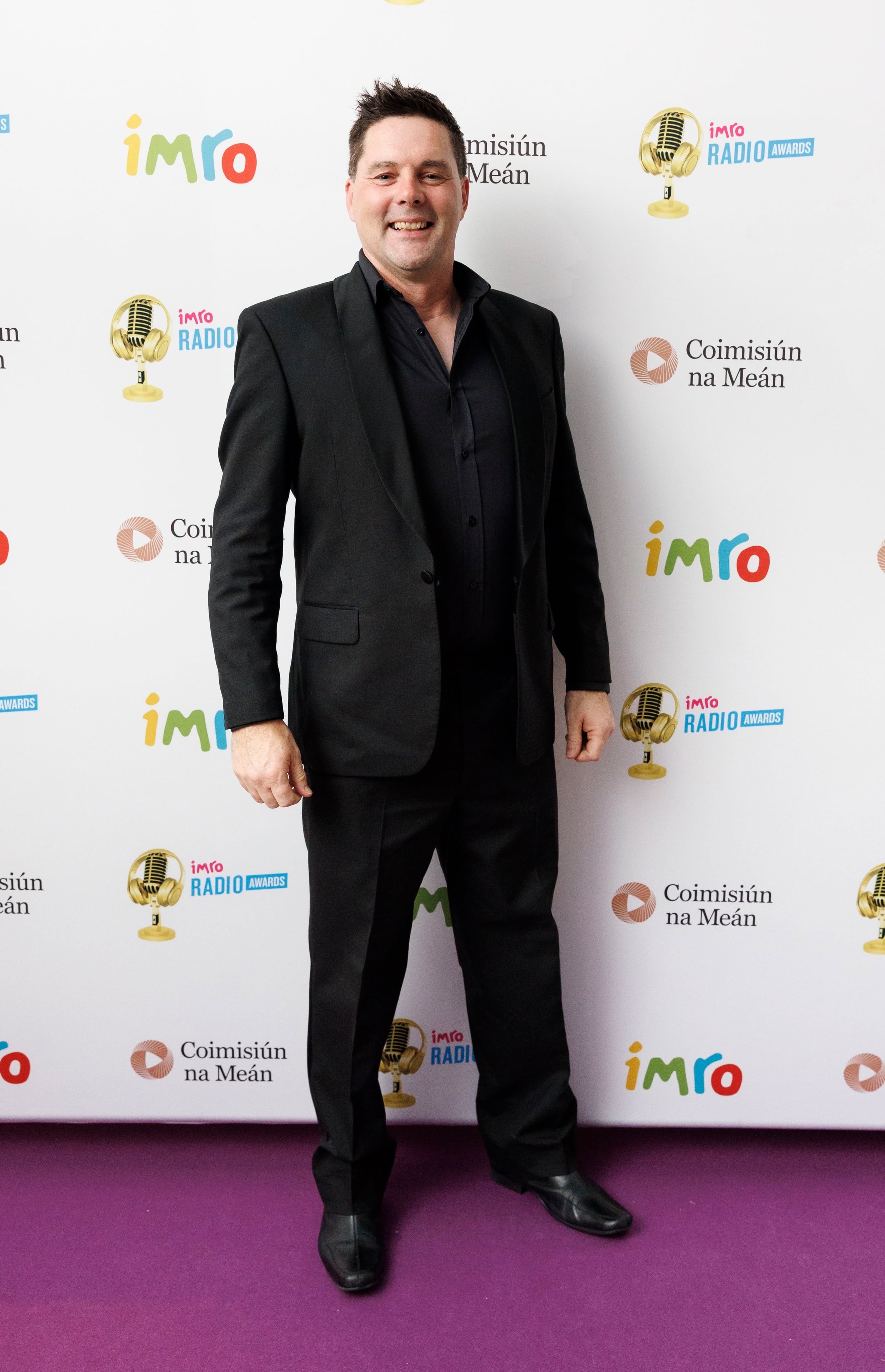 Marty Miller at the IMRO Radio Awards